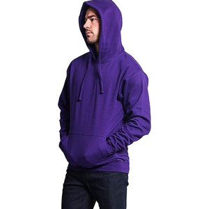 Sweat à capuche en polaire de base Sweat à capuche en coton biologique avec poche kangourou - Product Image 4