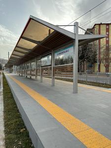 Soporte de tren grande de acero inoxidable, con caja de luz de aluminio - Product Image 4