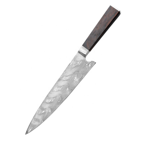 Couteau de chef damassé fait main haut de gamme de qualité supérieure couteau de cuisine professionnel Premium best-seller personnalisé de haute qualité en gros - Product Image 1