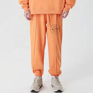 Wholesale Men's Casual 100% Cotton Fleece Sweatpants Custom Made Medium <b>Weight</b> Breathable with Multiple Colors Available - Product Image 4