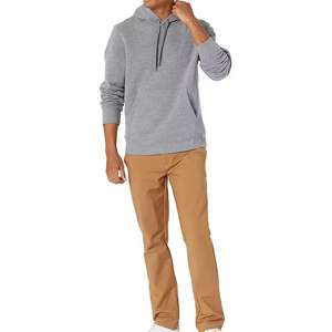 Sweat-shirts à capuche unisexes en coton uni surdimensionné personnalisé pour l'automne et l'hiver, 380 g/m², sweat-shirts à capuche pour hommes - Product Image 3