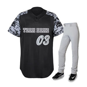 Base <b>Ball</b> Uniform Set High Quality Men <b>Baseball</b> Uniform / Softball Sportswear Uniforms - Product Image 2