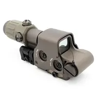 Lunette de visée holographique de haute qualité 558 Red Dot G33 avec grossissement 3X, vision nocturne, étanche, HD, tactique, pour la chasse, Mil 8, portée 100-500m