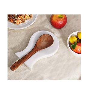 Reposacucharas de Mármol Sólido Mae India, Diseño Moderno, Ecológico, Duradero, Apto para Lavavajillas, 100% Hecho a Mano, Cubertería para el Hogar - Product Image 1