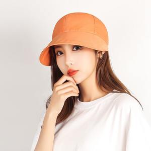 Venta al por mayor de diseño personalizado de verano nueva moda protección solar gorra de béisbol de mezclilla gorra deportiva para las mujeres - Product Image 1