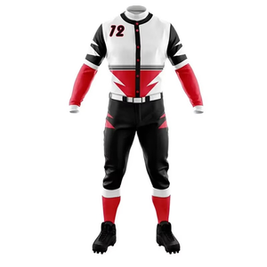 Service OEM d'uniforme de baseball personnalisé pour adultes, vente en gros de vêtements vierges de mode pour hommes, vêtements de softball, polyester à séchage rapide - Product Image 2