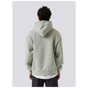 Sweats à capuche surdimensionnés en coton avec tissu doux personnalisé 100% pour hommes avec impression numérique et broderie à bas prix - Product Image 2