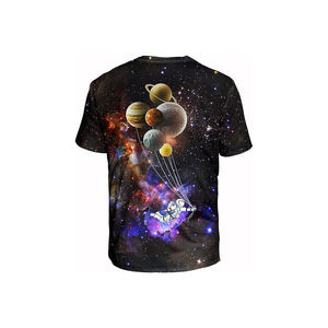 2024 nueva llegada camisas de sublimación transpirables 100% algodón de poliéster para camisetas de sublimación impresión personalizada simple OEM Popular - Product Image 2