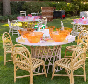 Location de chaises pour enfants en rotin faites à la main pour événements, célébrations d'anniversaire, mariages, festivals et décorations de lieux de réception haut de gamme - Product Image 4