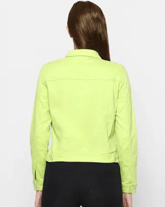 Vestes en jean durables pour hommes Vestes en jean à manches longues pour femmes Vestes en jean décontractées respirantes Coupe ajustée Vestes en jean pour femmes - Product Image 2