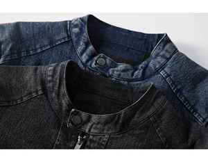 Veste en jean tendance pour homme, nouvelle conception, vêtements personnalisés, manteaux élégants, veste de course, coupe-vent, veste en jean - Product Image 5