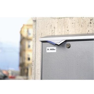HERMA White <b>Foil</b> Label 63.5 X 33.9 mm (W X H) 240 Labels/Pack Window Stickers - Product Image 4