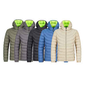 Personalizar alta calidad invierno estilo simple hombres Puffe R chaquetas grueso abrigo cálido para hombres - Product Image 6