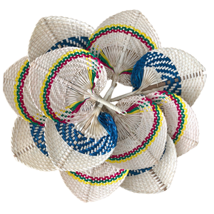 Ventilateur en bambou de culture asiatique traditionnelle portatif/produit artisanal spécial en bambou au Vietnam - Product Image 1