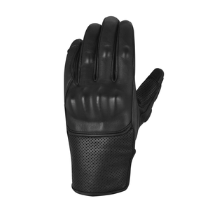 Premium Leather Motorbike Gloves Summer Riding Protective Gear Motorcycle Auto Racing Wear Black Gloves For Men - Product Image 4