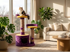 Arbre à chat Amistar Purple Dream - Product Image 5