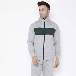 Nuevo chándal con capucha con bloques de color para hombre elegante y cómodo, perfecto para ropa informal y actividades atléticas personalizadas de OEM - Product Image 1
