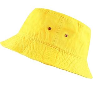 Vente flash 2026 Chapeaux bob jaunes légers, respirants, extensibles, anti-UV, à séchage rapide, style décontracté pour le cyclisme - Product Image 1