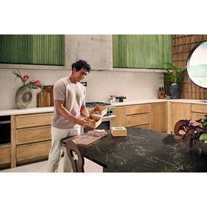 Mueble de Baño Moderno Carbo Viatera, Impermeable y Duradero, con Gran Superficie de Piedra - Product Image 6