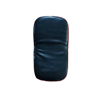 Bouclier de frappe personnalisé pour arts martiaux, boxe, entraînement MMA, en cuir PU rouge et noir, avec votre logo, PK Origin