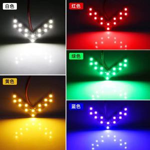 Panel de Luces LED para Automóvil, Acero Inoxidable, Espejo Retrovisor Exterior, Indicador de Señal de Giro, Luz de Visibilidad Mejorada, Accesorios LED - Product Image 3