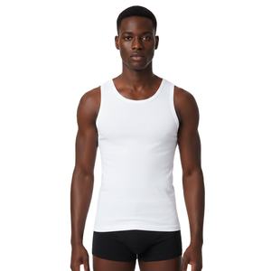 Camisetas sin Mangas Personalizadas, Térmicas, Anti-Sudor, 100% Algodón, Ajustadas al Cuerpo, para Ciclismo, con Logotipo OEM, Venta al Por Mayor - Product Image 1