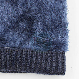 OEM Service Design Your Own Customized Logo Unisex 100% <b>Wool</b> <b>Beanie</b> Hats for Online Sale 2026 Winter Running Wear Common - Product Image 4