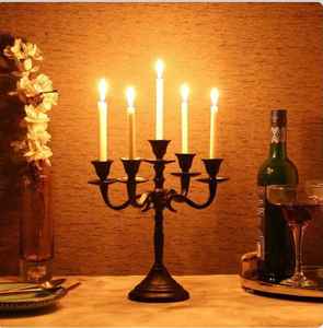 Bougeoir noir en aluminium fait à la main support décoratif pour bougeoir meilleure fabrication au prix de gros - Product Image 2