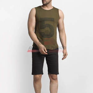 Camiseta sin mangas de secado rápido para hombre, novedad de 2025, estilo informal de punto transpirable de Color personalizado a la venta - Product Image 5