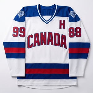 Maglia da Hockey su Ghiaccio in Rete di Poliestere per Uomo, Personalizzabile - Product Image 1