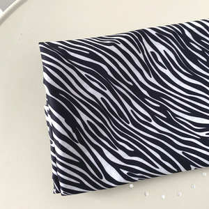 Mantel de cebra de estilo coreano, decoración de cubierta de mesa de tela de fondo de dormitorio blanco y negro - Product Image 5
