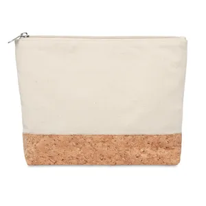 Sac de toilette en liège personnalisé, élégant, avec un attrait commercial unique - Product Image 2