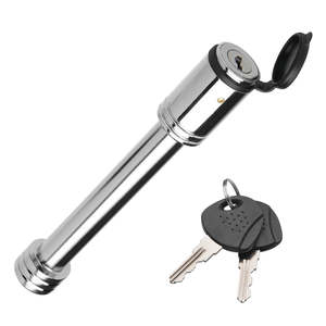 Adaptador de Perno de Seguridad de Acero 5/8 Resistente a la Intemperie, Perno de Resorte Económico para Coche, Camión y Remolque - Product Image 1