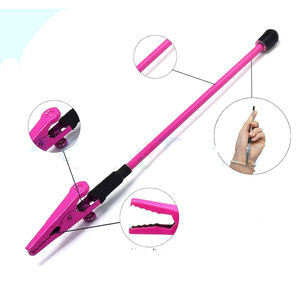 Pulsera Helper Stick Charm Tool para mujeres Fácil de usar Ayudas para pulsera Reloj Cierres Corbatas Cremalleras en elegante color rosa - Product Image 3