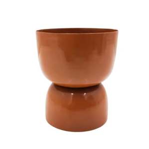 Soporte de pilar de vela de diseño clásico hecho a mano, madera de aluminio niquelado negro para decoraciones navideñas para el hogar - Product Image 6