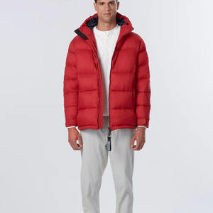 Doudoune camouflage personnalisée de haute qualité réversible grande taille chaleur d'hiver confort imperméable coupe-vent à capuche pour hommes - Product Image 2