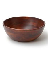 Acacia houten schaaltje, hittebestendig, wegwerpbaar, klein formaat, voor dipsaus, noten, snoep, fruit, hapjes, snacks, 3,75" x 1,5 H