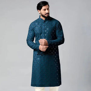 Mens Traditional Shalwar Kameez Ethnic Cultural Men Clothing Outfit Premium Cotton Fabric Tailoring Comfortable Regular Modest - Product Image 4