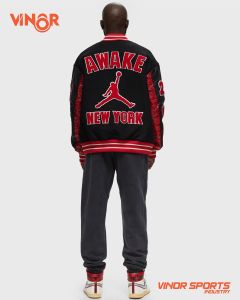 College Blank Embroidery Silk Bulk Wholesale Custom <b>Mens</b> <b>Varsity</b> Baseball <b>Bomber</b> Satin <b>Jacket</b> - Product Image 2