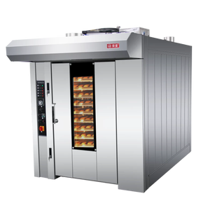 เครื่องอบขนมปังพิซซ่าแบบหมุนได้16 32ถาดอุปกรณ์อบขนมปัง - Product Image 3