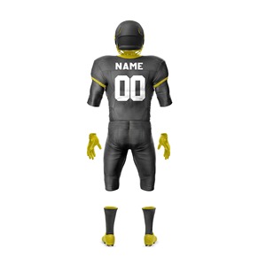 Best Quality American Football Uniforms Customized Designs Printing Sublimated Quick Dry Breathable American Football Uniform - Product Image 2