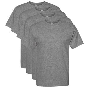 100% Cotton Jersey Plain Dyed Eco-Friendly Breathable Anti-Pilling Short Sleeve OEM Logo Custom Design Blank T-Shirt - Product Image 1