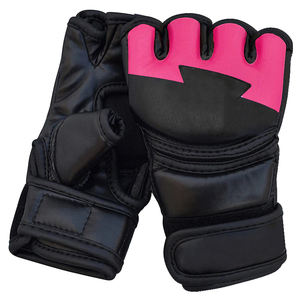 ถุงมือ MMA สำหรับผู้ชายถุงมือ MMA สำหรับผู้ชายวัสดุนิ่มครึ่งนิ้วทนทาน - Product Image 6