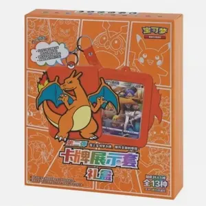Boîtes scellées de cartes Pokémon TCG en silicone, série 2, Charizardz (version chinoise), vente en gros (12 par boîte) - Product Image 2