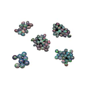 Cabochon d'opale blanche ovale poire ronde en forme de pierres précieuses lisses taille libre fabrication de bijoux en vrac pierres certifiées à bas prix en vrac - Product Image 1