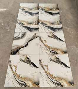 CARREAUX DE SOL EN PORCELAINE POLIE ET ÉCLAIRÉE COLLECTION BRILLANTE 60CM X 60CM SURFACE BRILLANTE pour INTÉRIEURS ET APPARTEMENTS DE LUXE - Product Image 4