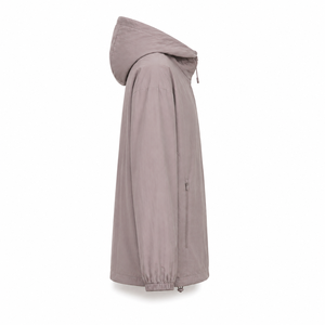 Veste coupe-vent à capuche pour homme personnalisée, légère, en polyester, résistante à l'eau, pour les voyages en plein air, fermeture éclair intégrale, fournisseur en gros OEM ODM UE - Product Image 3