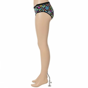 Culottes hipster à séchage rapide, matière douce en coton et élasthanne, impression par décharge, respirantes, confortables, sous-vêtements pour femmes, usage quotidien - Product Image 2