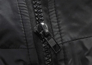 CUSTOM APPAREL Big Size 4XL 5XL <b>Men's</b> Spring Summer Casual <b>Thin</b> Windproof Heated Reversible 100% Polyester Bomber <b>Jacket</b> Black - Product Image 3