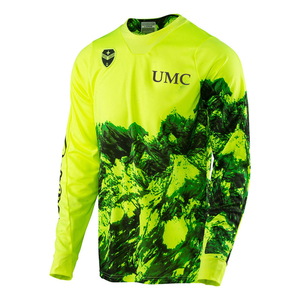 Jersey Personalizado para Ciclismo MTB DH BMX MX Enduro Downhill Motocross, Transpirable, de Secado Rápido, Unisex, Tallas Grandes, % Poliéster, Anti-UV - Product Image 1